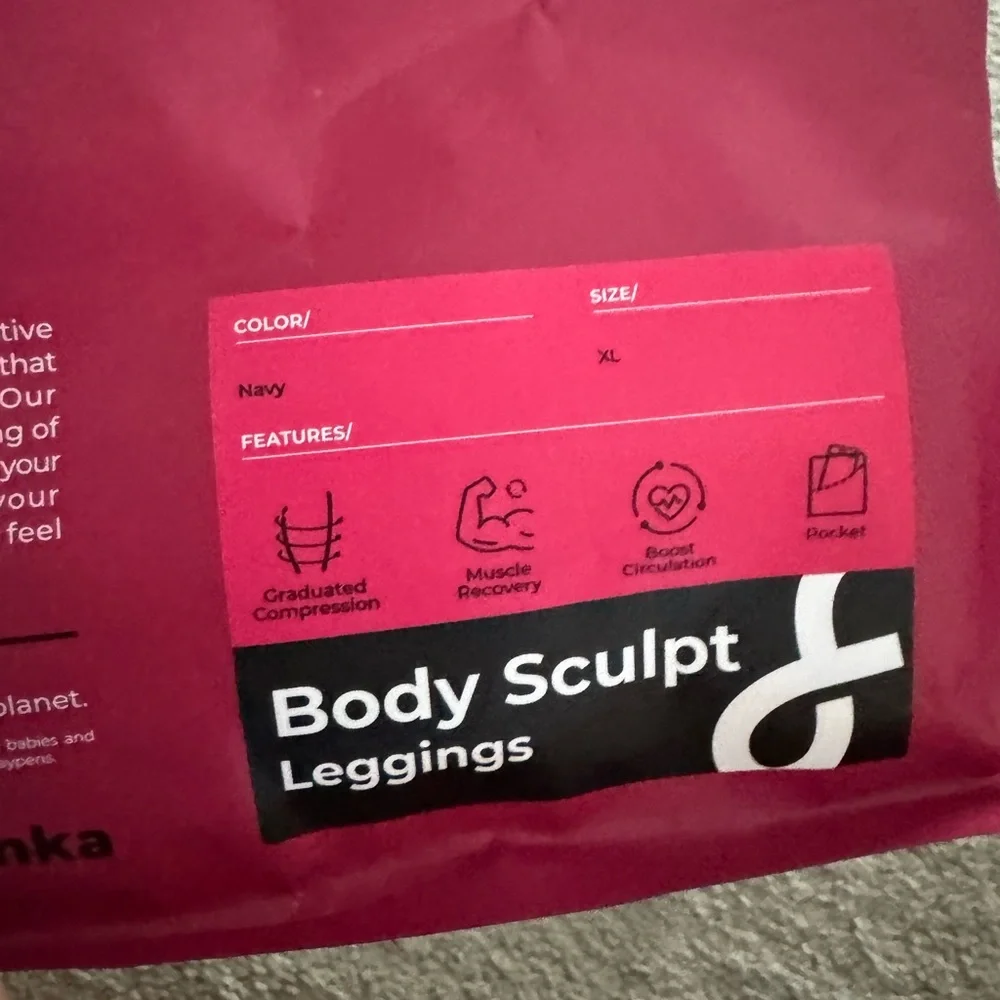 Fanka Women's Body Sculpt Recovery Leggings Navy Blue - Picture 10 of 10